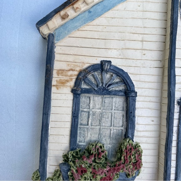 Vintage 1989 Brian Baker’s Deja Vu Collection “1522 Country Church” Wall Hanging - Picture 3 of 6